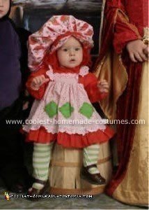 Homemade Strawberry Shortcake Costume