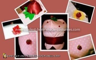 Coolest Strawberry Shortcake Costume - Strawberry Hat