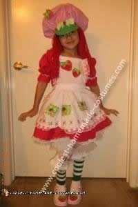 Coolest Strawberry Shortcake Vintage Homemade Costume