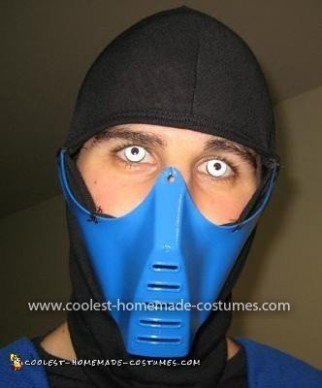 Coolest Sub Zero Costume - The eyes really sell it