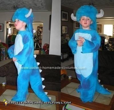 Homemade Sully from Monsters, Inc. Costume