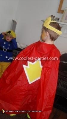 Homemade Super Ted Costume