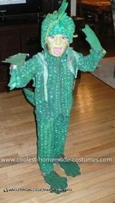 Homemade Swamp Monster Costume