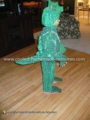 Homemade Swamp Monster Costume