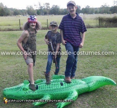 Homemade Swamp People Costume