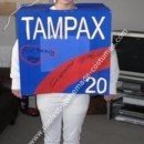 Homemade Tampax Costume