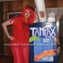 Homemade Tampon Costume