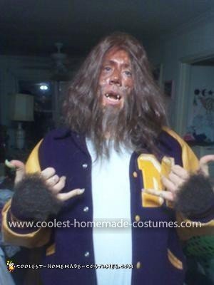 Homemade Teen Wolf Costume