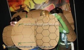 Homemade Teenage Mutant Ninja Turtles Costumes