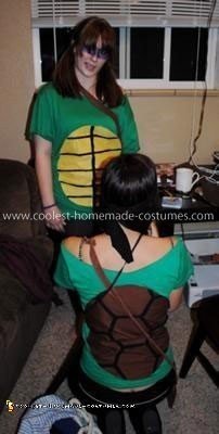 Homemade Teenage Mutant Ninja Turtles Group Costume