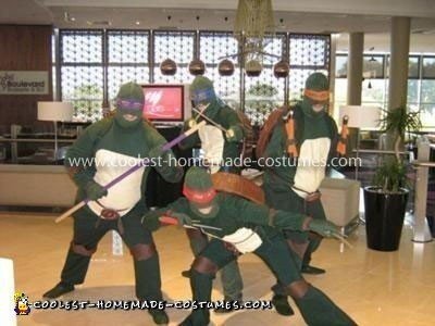 Coolest Teenage Mutant Ninja Turtles Group Costumes