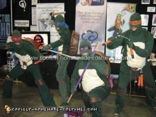 Coolest Teenage Mutant Ninja Turtles Group Costumes