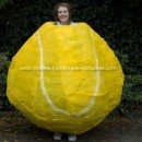 Homemade Tennis Ball Costume