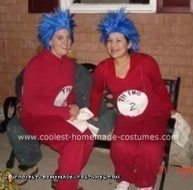 Thing 1 and Thing 2 Costume