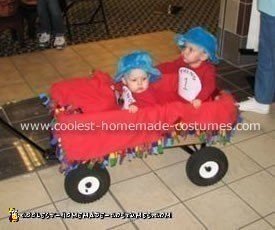 Thing 1 and Thing 2 Halloween Costume