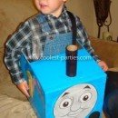 Homemade Thomas the Train Costume