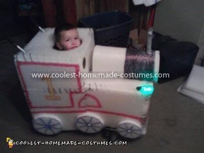 Homemade Thomas the Train Costume