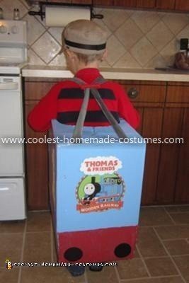 Homemade Thomas The Train Costume