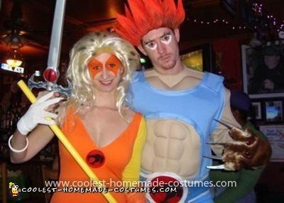 Compete Fiddle Sympton Coolest Thundercats Couple Costume