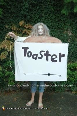 Homemade Toaster Costume