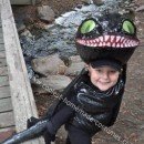 Homemade Toothless Night Fury Dragon Costume
