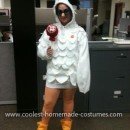 Homemade Tootsie Pop Owl Costume