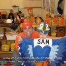 Homemade Toucan Sam Costume