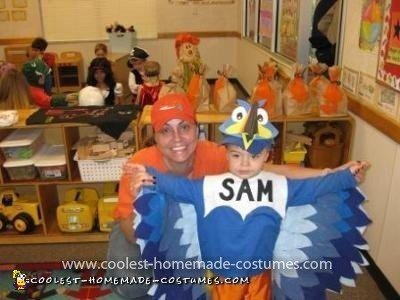 Homemade Toucan Sam Costume