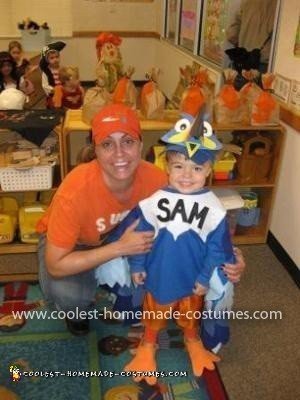 Homemade Toucan Sam Costume