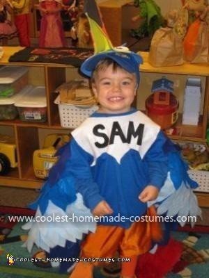 Homemade Toucan Sam Costume