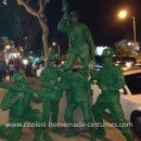 Homemade Toy Story Army Soldiers Group Costume