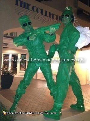 Homemade Toy Story Army Soldiers Group Costume