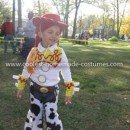 Coolest Toy Story Jessie Costume - She won first place in our towns costume judging!! =)