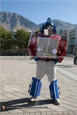 Coolest Transforming Optimus Prime Costume 33