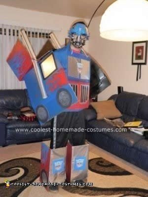 Homemade Transforming Transformer DIY Halloween Costume