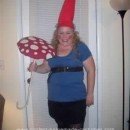 Homemade Travelocity Roaming Gnomette Adult Halloween Costume