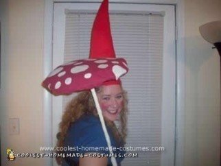 Homemade Travelocity Roaming Gnomette Adult Halloween Costume