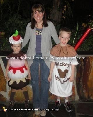 Coolest Triple Dip Ice Cream Cone and Milkshake Costumes