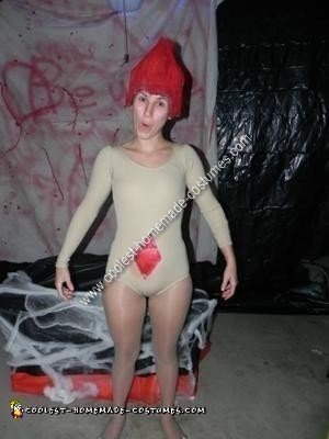 Homemade Troll Doll Creative Halloween Costume