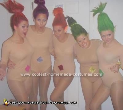 Homemade Troll Dolls Costume