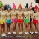 Homemade Troll Dolls Group Costume