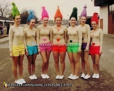 Troll Dolls Group Costume