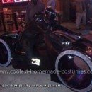 Coolest Tron Light Cycle Costume 8