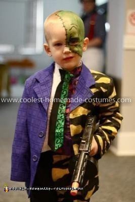 Homemade Two-Face Costume