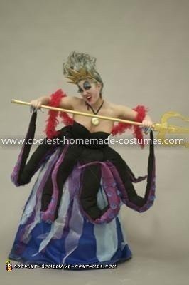 Homemade Ursula The Sea Witch Costume