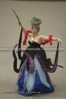 Homemade Ursula The Sea Witch Costume