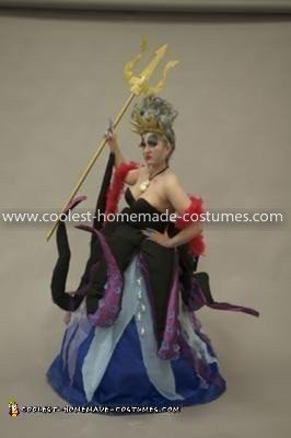 Homemade Ursula The Sea Witch Costume