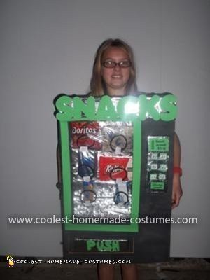 Homemade Vending Machine Costume