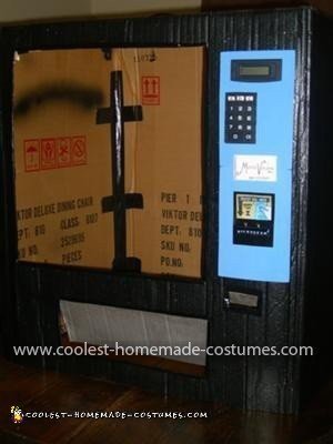 Homemade Vending Machine Costume