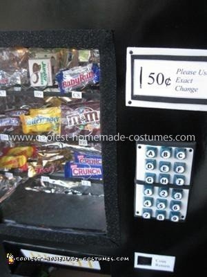 Homemade Vending Machine Halloween Costume
